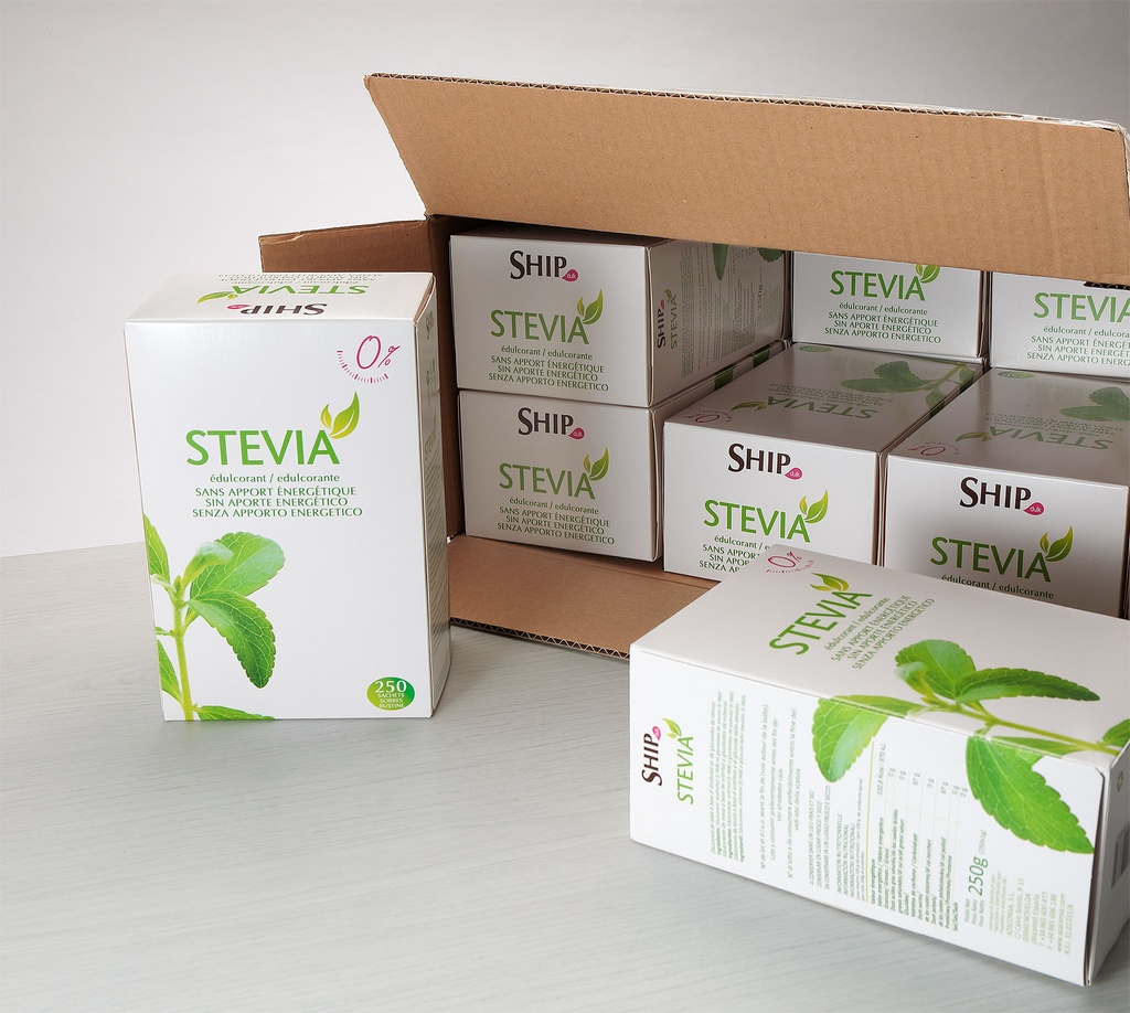cajas de stevia para horeca